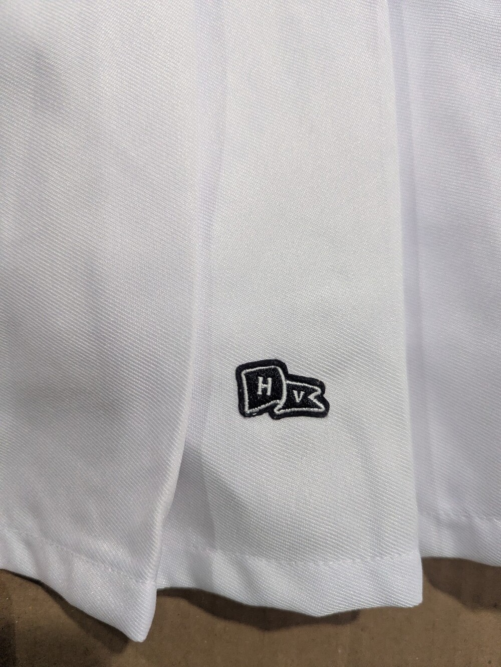 Hype And Vice Women's Harvard Tennis Skort White Mini Embroidered Size XL *NWOT - Picture 8 of 11